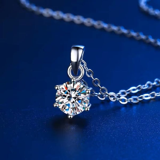 Dây chuyền kim cương Moissanite