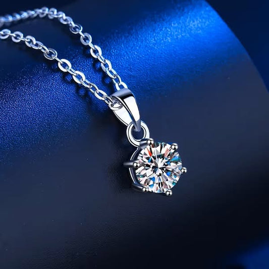 Dây chuyền kim cương Moissanite