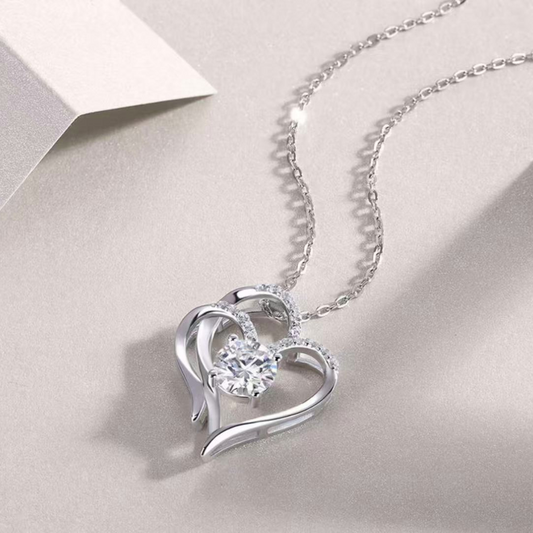 Dây chuyền kim cương Moissanite